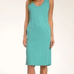 NWT- SEN Blue Sleeveless Raffi Dress Size XS